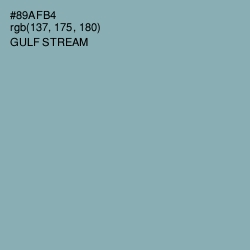 #89AFB4 - Gulf Stream Color Image
